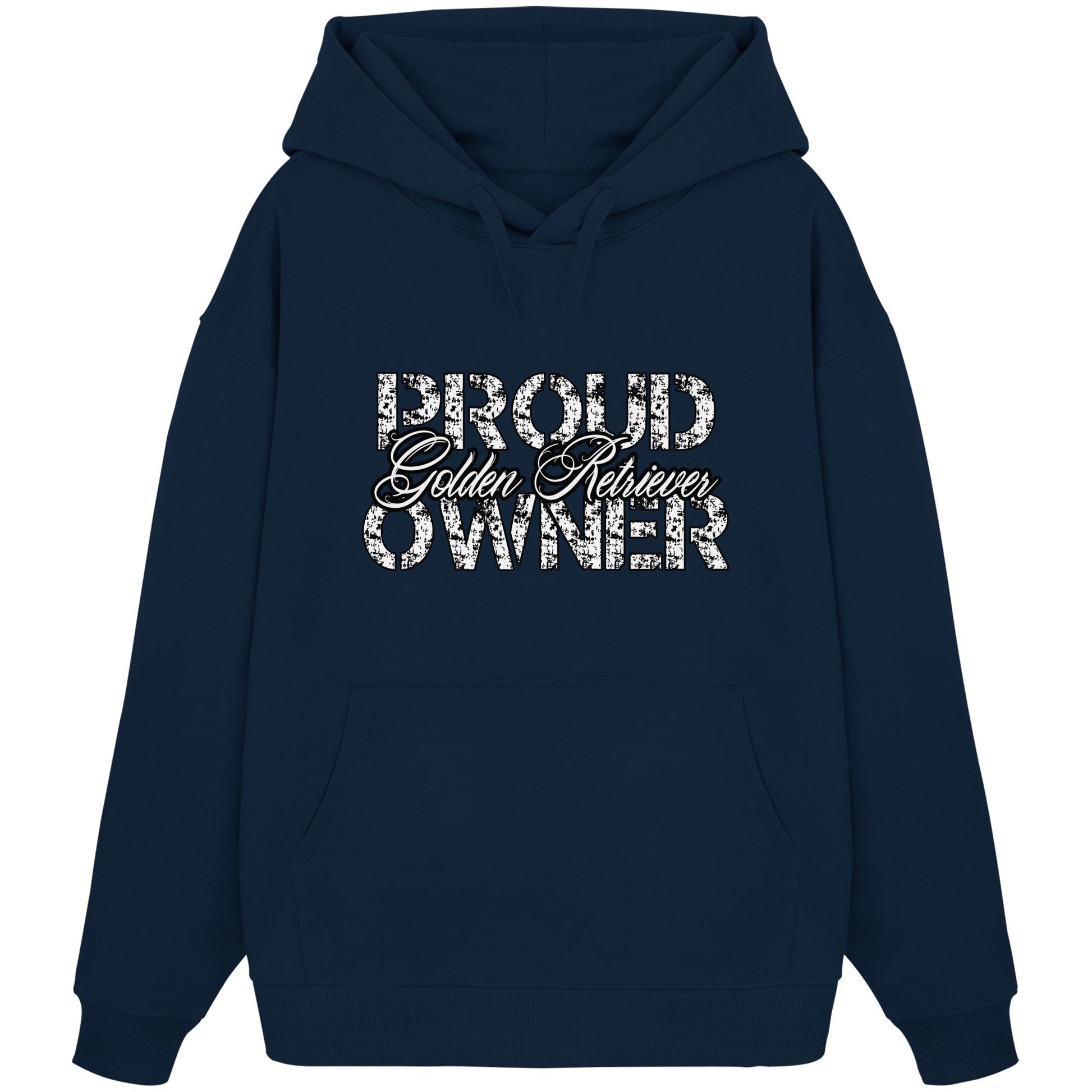 Proud Golden Retriever Owner – Organic Oversize Hoodie