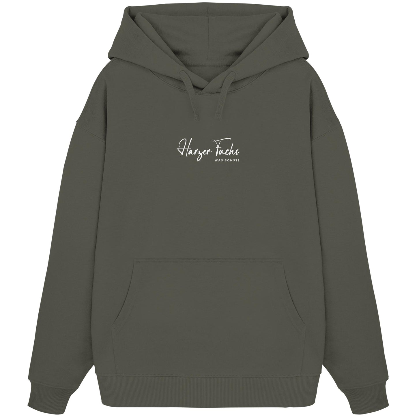 Was sonst? Harzer Fuchs - Organic Oversize Hoodie