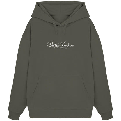 Was sonst? Deutsch Kurzhaar - Organic Oversize Hoodie