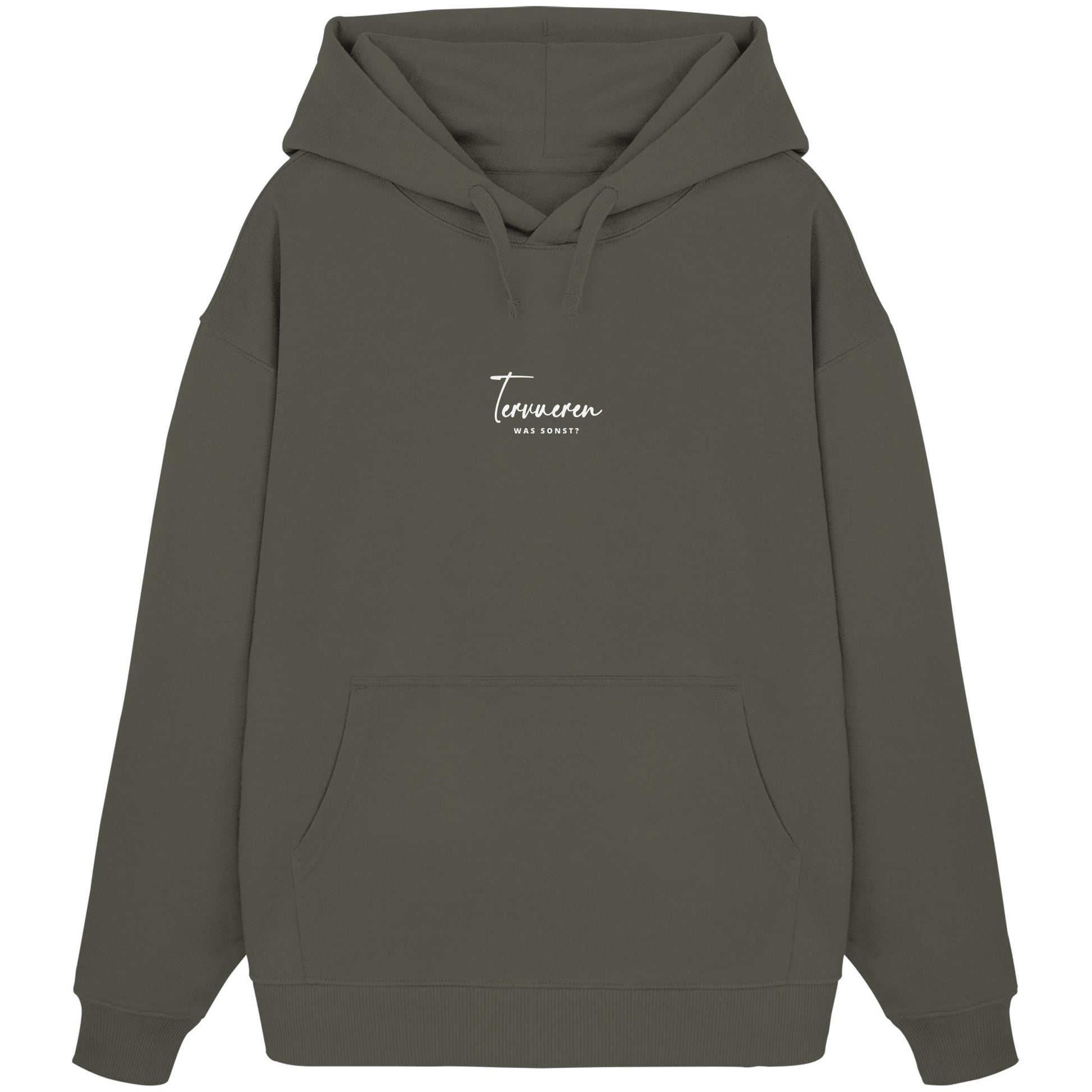 Was sonst? Tervueren - Organic Oversize Hoodie
