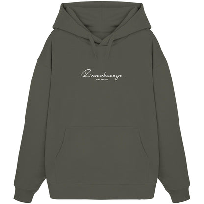 Was sonst? Riesenschnauzer - Organic Oversize Hoodie