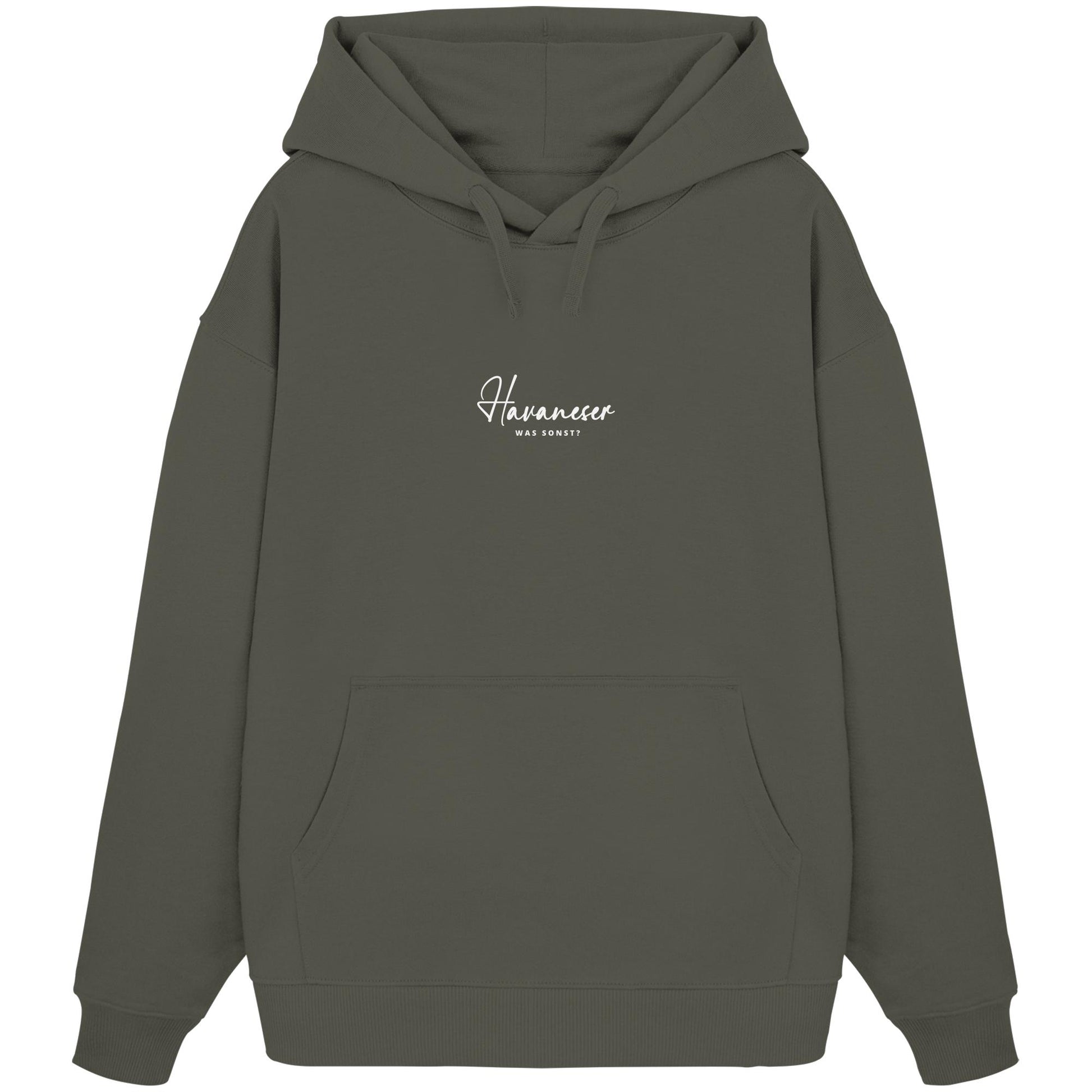 Was sonst? Havaneser - Organic Oversize Hoodie
