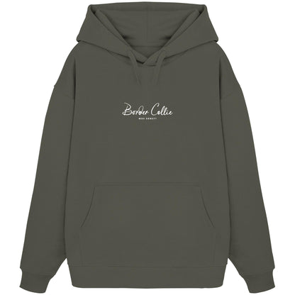 Was sonst? Border Collie - Organic Oversize Hoodie