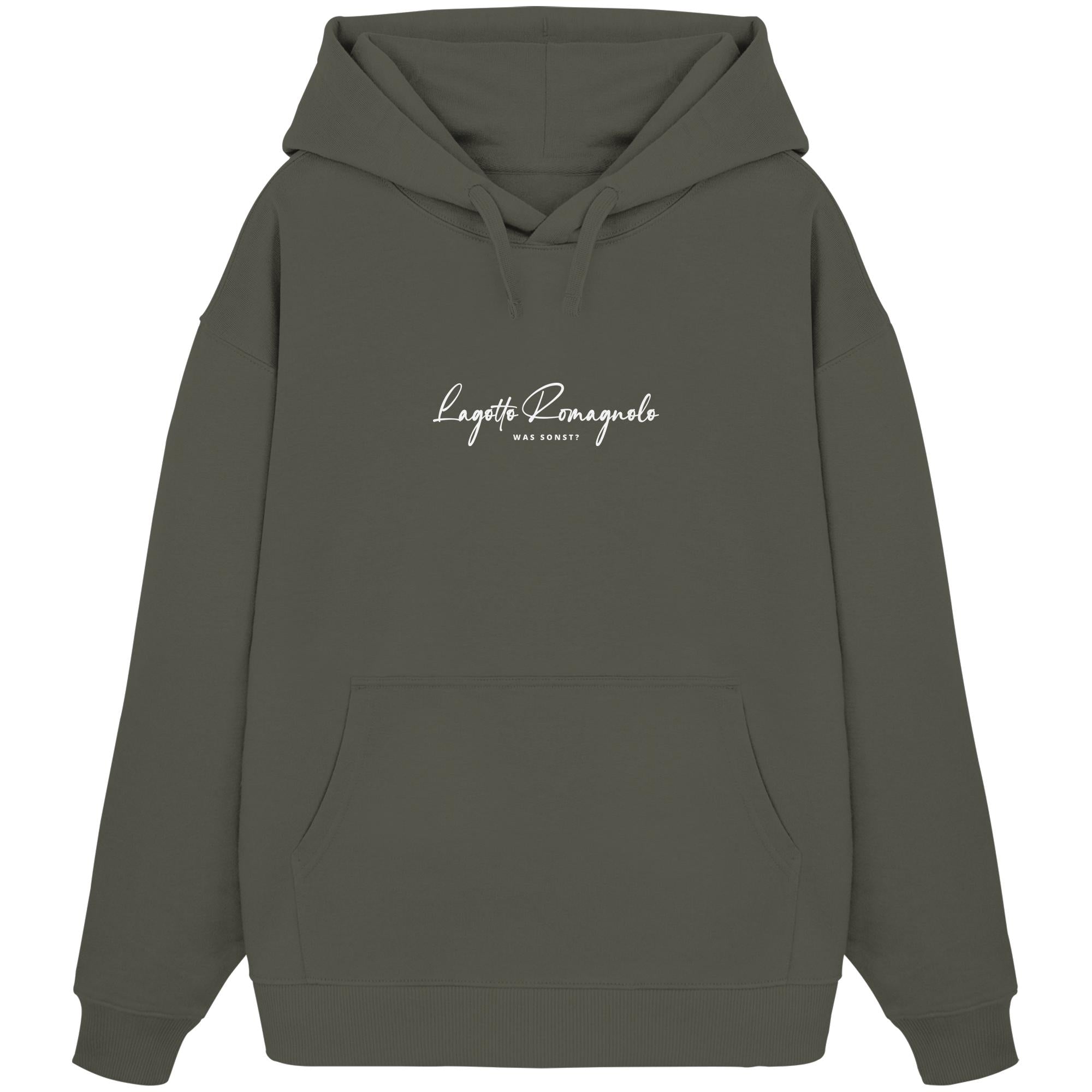 Was sonst? Lagotto Romagnolo - Organic Oversize Hoodie