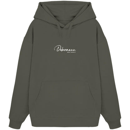 Was sonst? Dobermann - Organic Oversize Hoodie