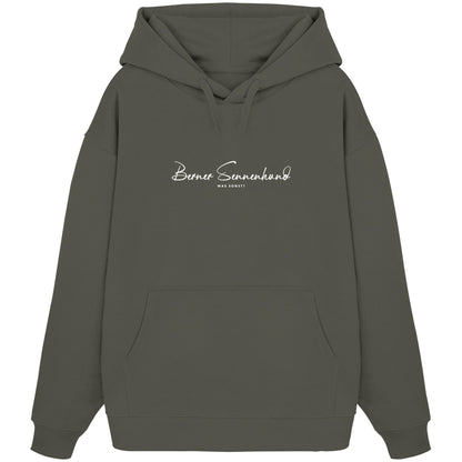 Was sonst? Berner Sennenhund - Organic Oversize Hoodie