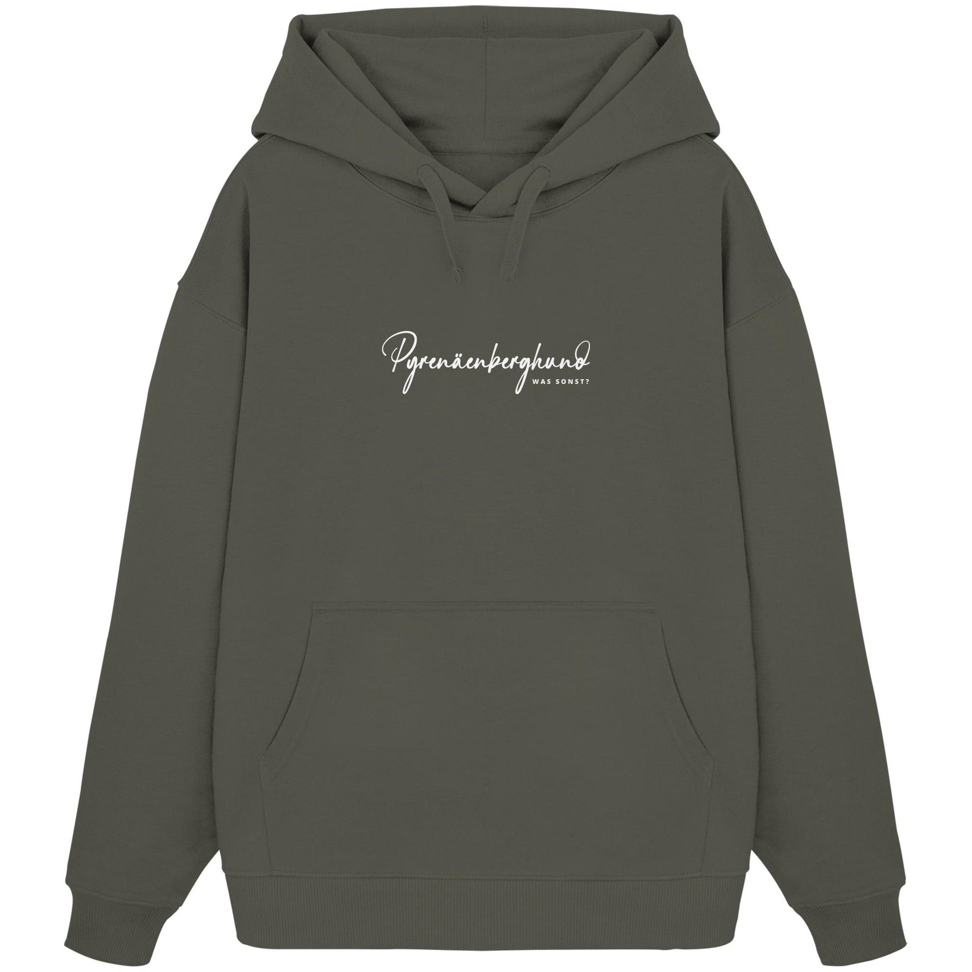 Was sonst? Pyrenäenberghund - Organic Oversize Hoodie