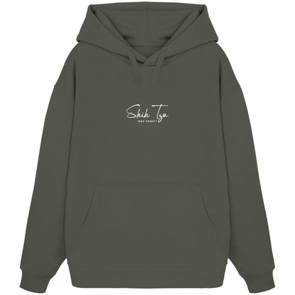 Was sonst? Shih Tzu - Organic Oversize Hoodie