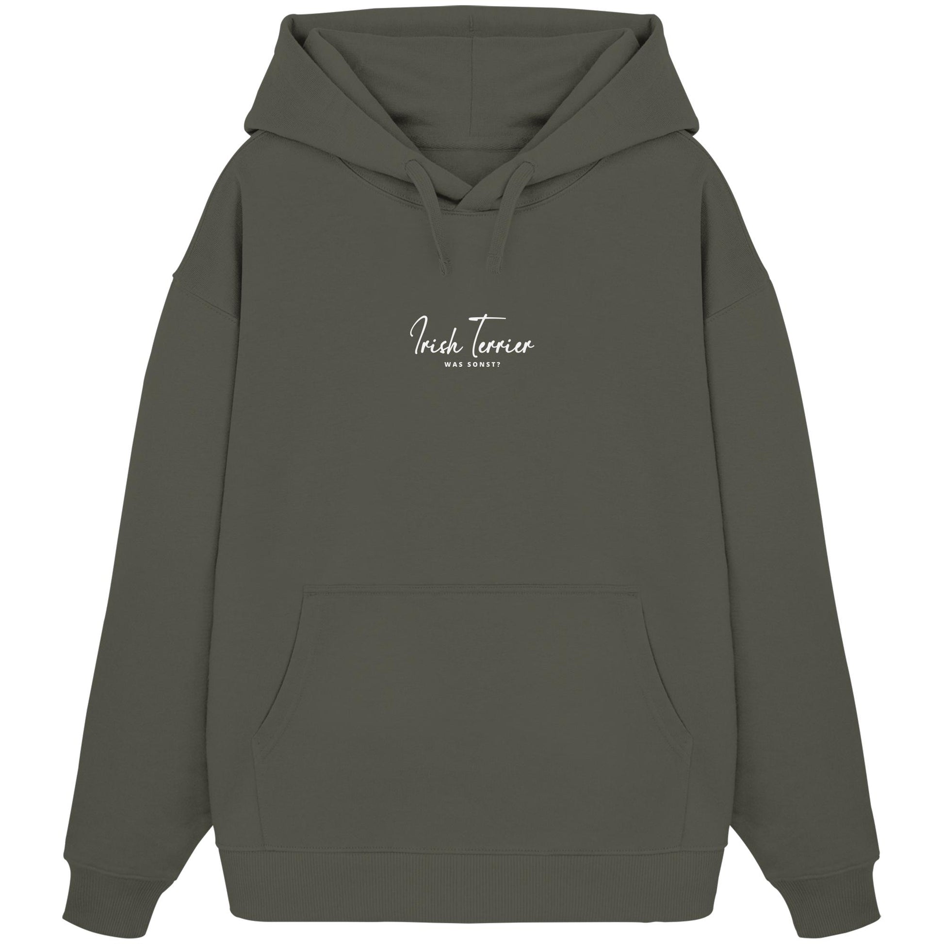 Was sonst? Irish Terrier - Organic Oversize Hoodie