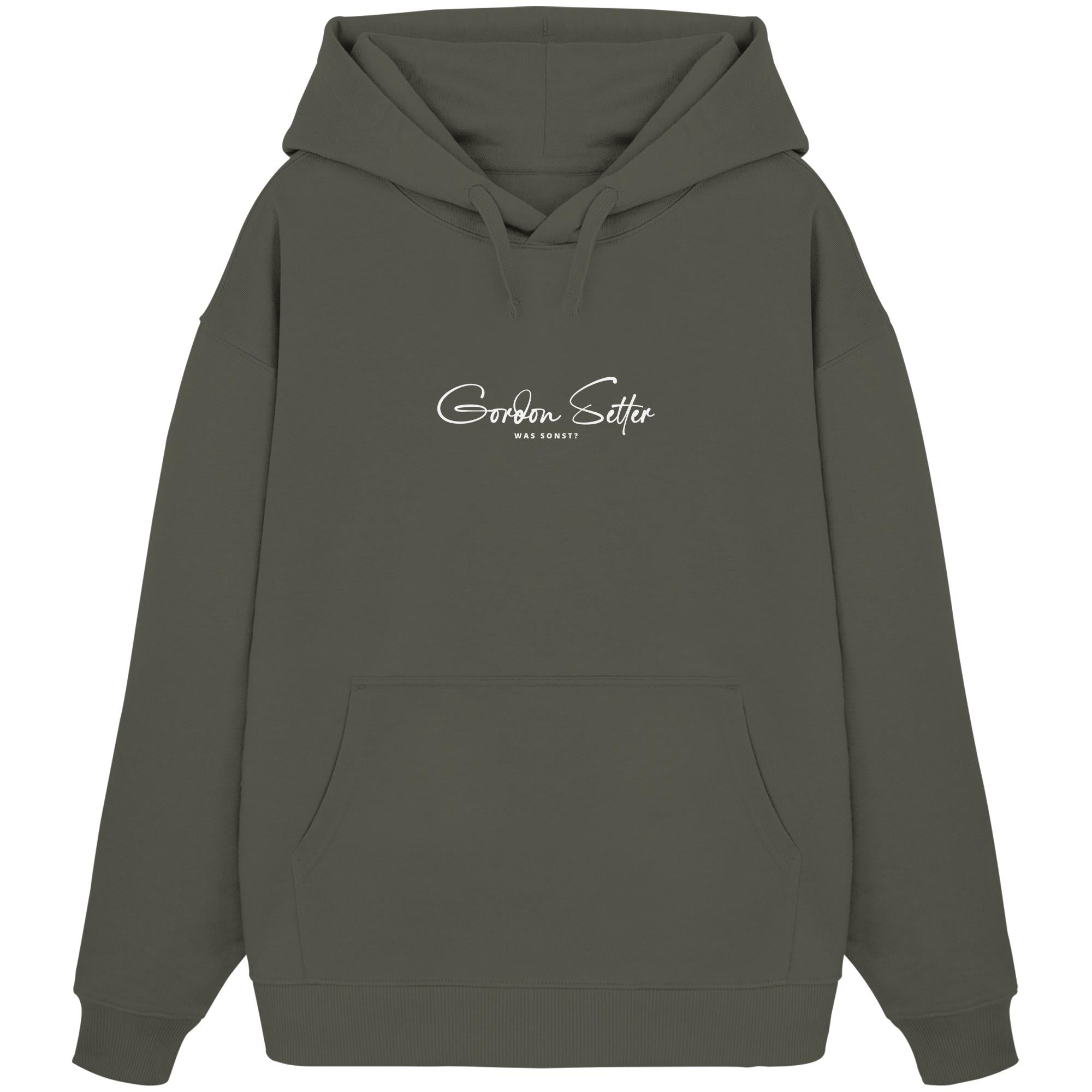 Was sonst? Gordon Setter - Organic Oversize Hoodie