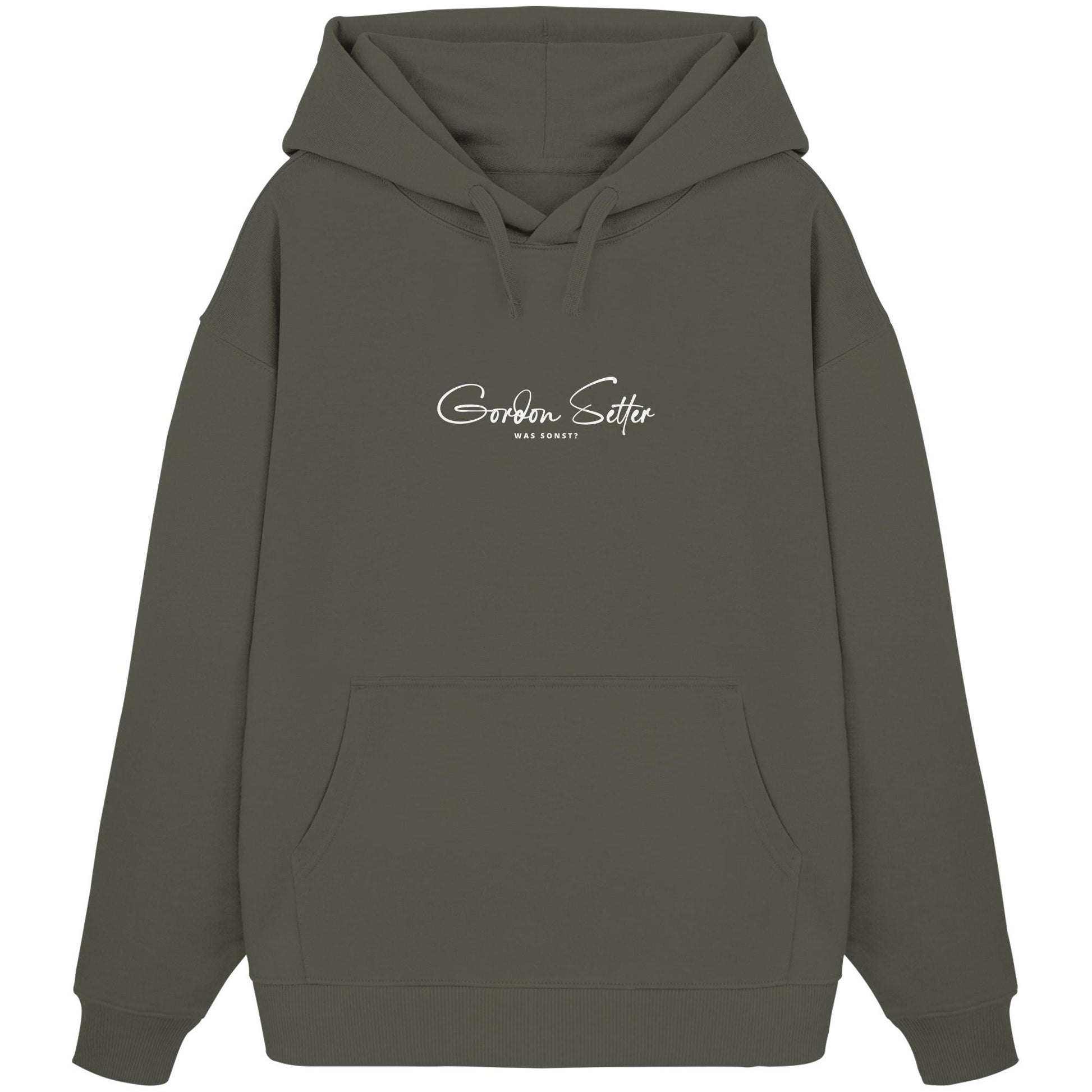 Was sonst? Gordon Setter - Organic Oversize Hoodie