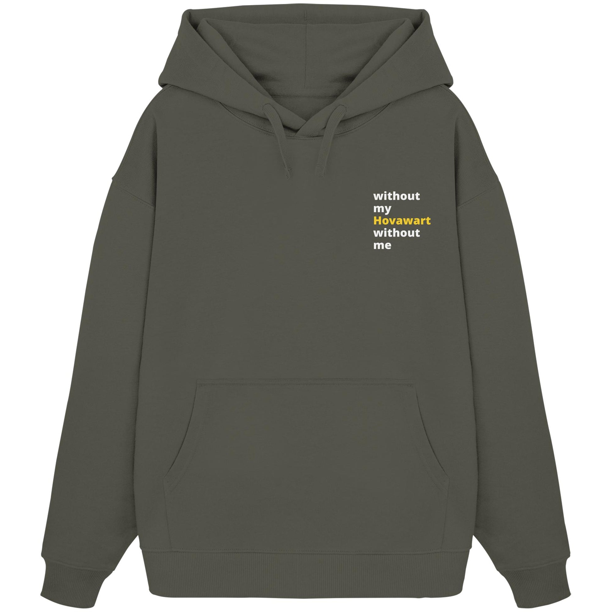 without my hovawart - Organic Oversize Hoodie