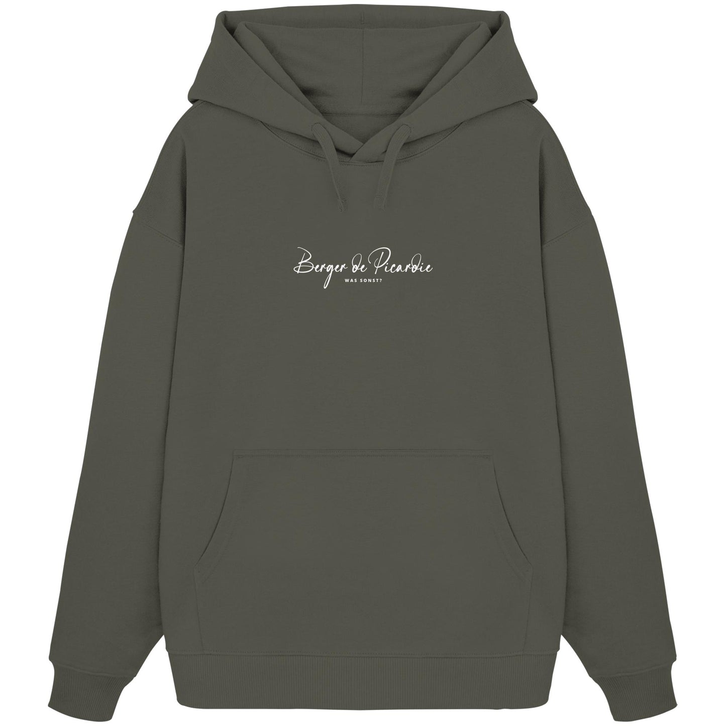 Was sonst? Berger de Picardie - Organic Oversize Hoodie