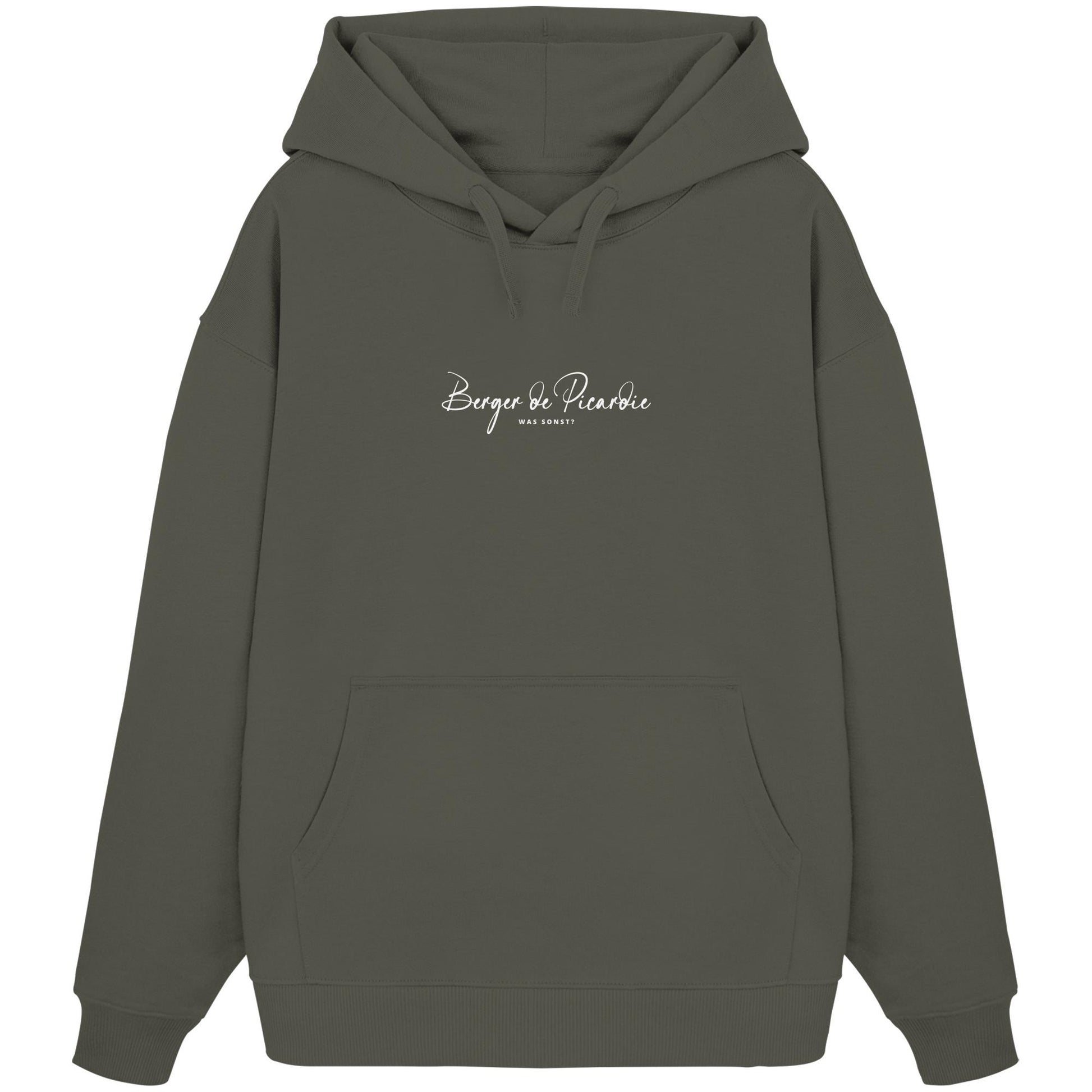 Was sonst? Berger de Picardie - Organic Oversize Hoodie