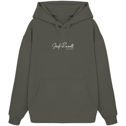 Was sonst? Jack Russell - Organic Oversize Hoodie