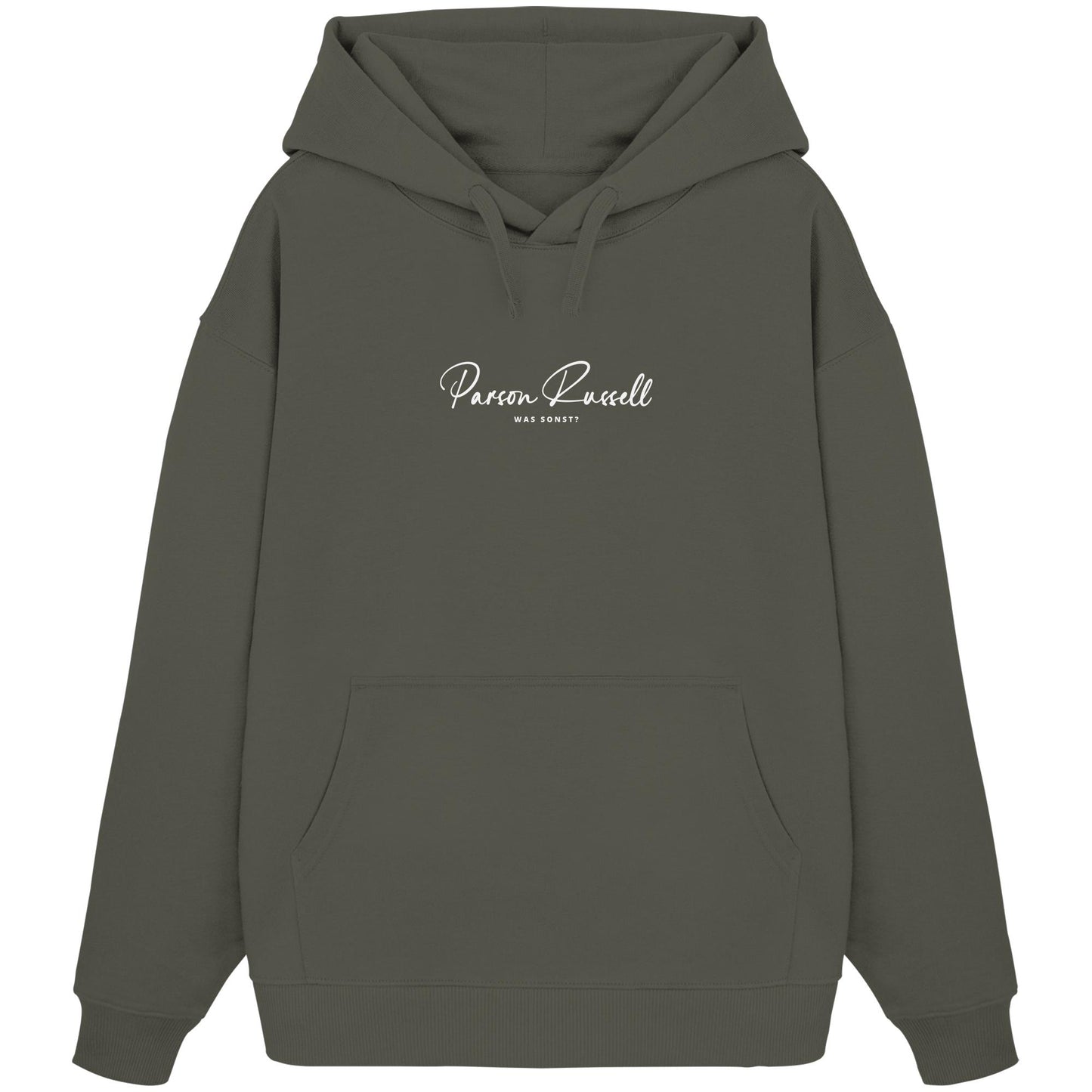 Was sonst? Parson Russell - Organic Oversize Hoodie