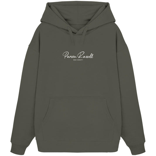 Was sonst? Parson Russell - Organic Oversize Hoodie