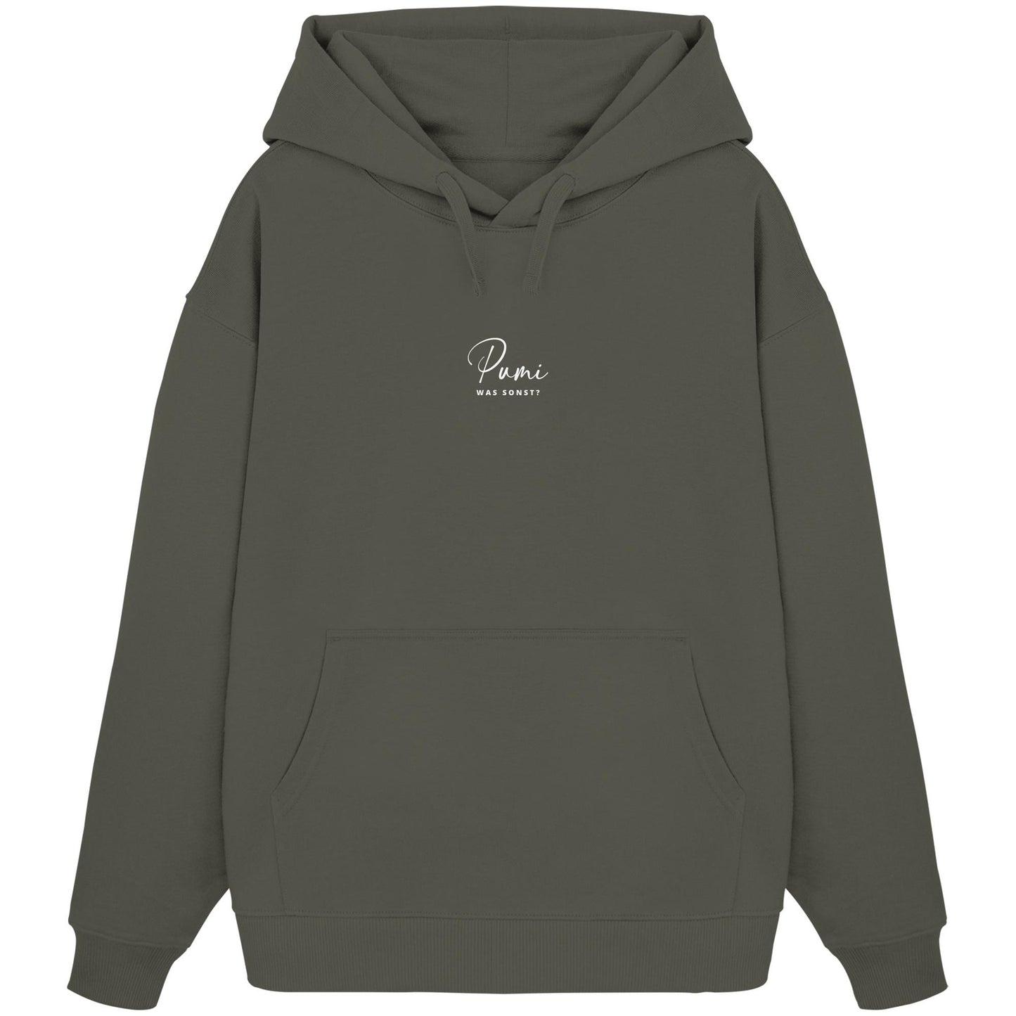 Was sonst? Pumi - Organic Oversize Hoodie