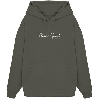 Was sonst? Clumber Spaniel - Organic Oversize Hoodie