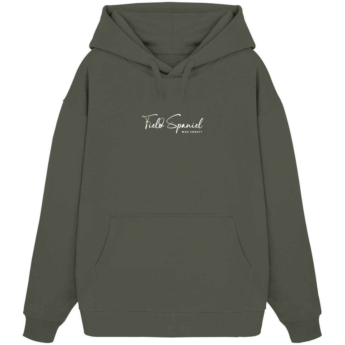 Was sonst? Field Spaniel - Organic Oversize Hoodie