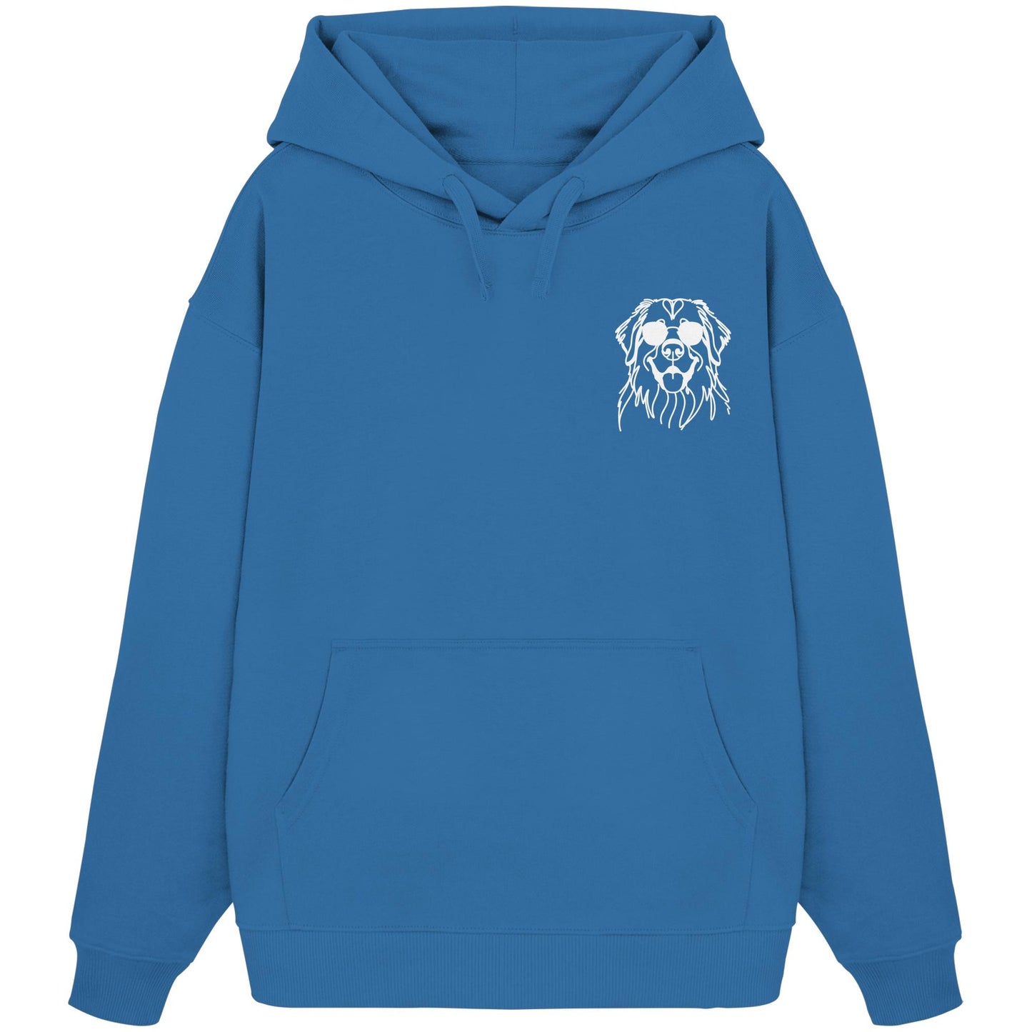 Line Art - Cooler Leonberger - Organic Oversize Hoodie