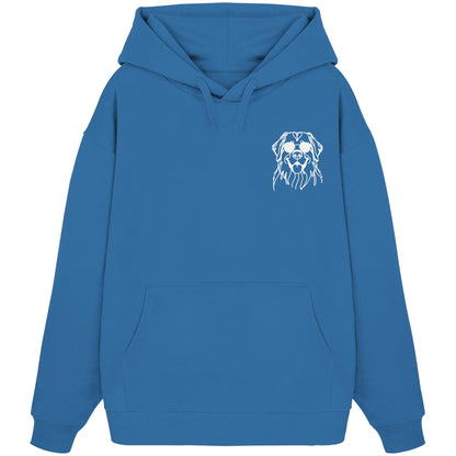 Line Art - Cooler Leonberger - Organic Oversize Hoodie