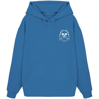 Line Art - Cooler Samojede - Organic Oversize Hoodie