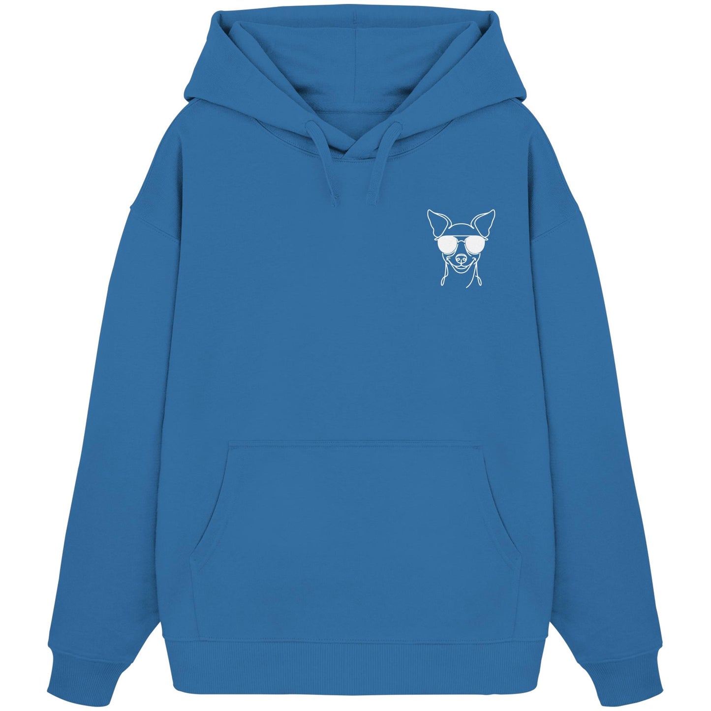 Line Art - Cooler Zwergpinscher - Organic Oversize Hoodie