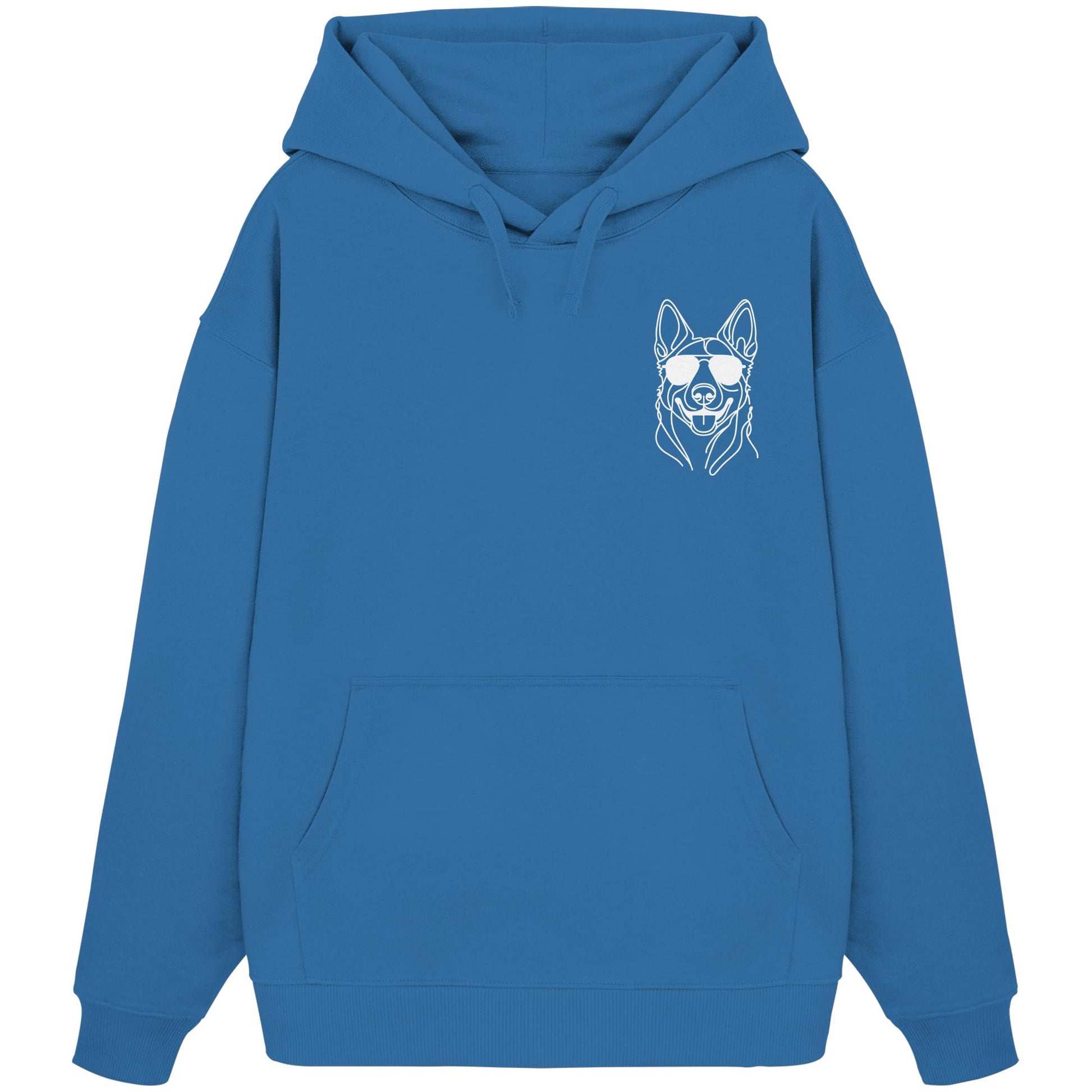 Line Art - Cooler Malinois - Organic Oversize Hoodie