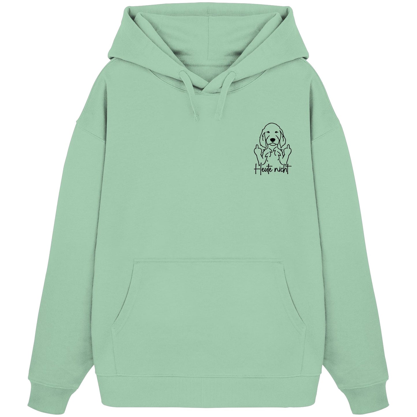 Heute nicht - Irish Setter - Organic Oversize Hoodie