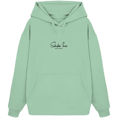 Was sonst? Shiba Inu - Organic Oversize Hoodie