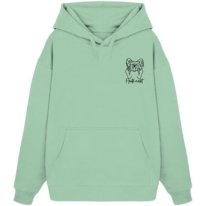 Heute nicht - Papillon - Organic Oversize Hoodie