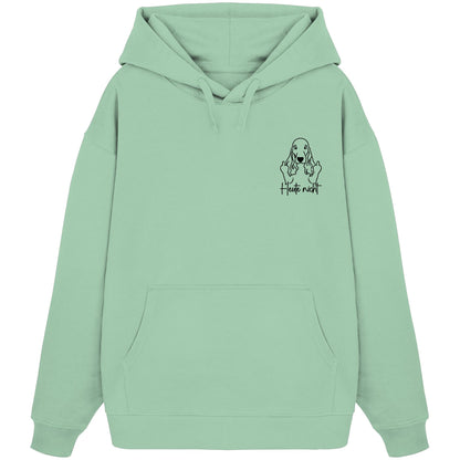 Heute nicht - Cocker Spaniel - Organic Oversize Hoodie