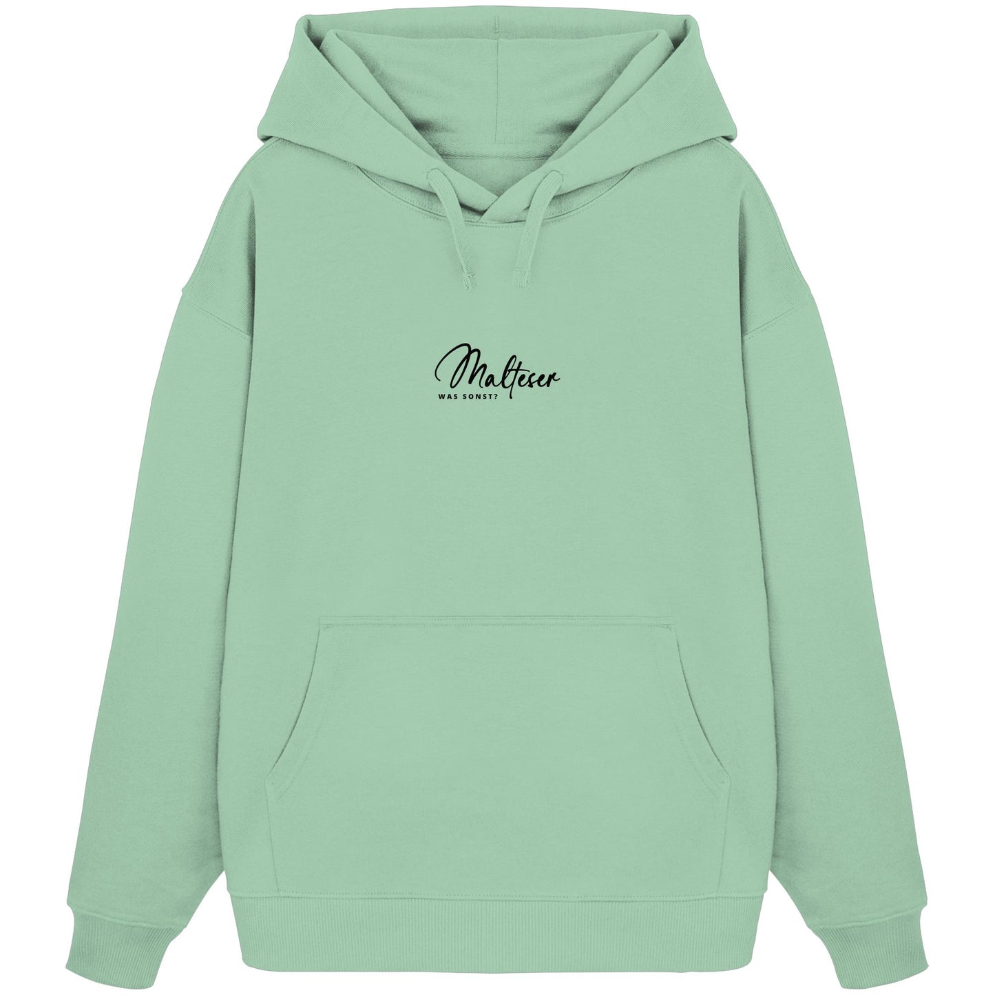 Was sonst? Malteser - Organic Oversize Hoodie