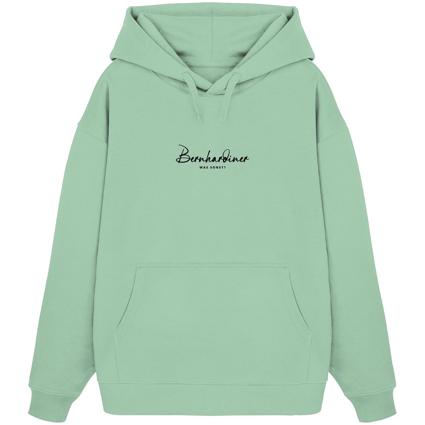 Was sonst? Bernhardiner - Organic Oversize Hoodie