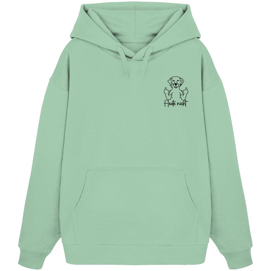 Heute nicht - Golden Retriever - Organic Oversize Hoodie
