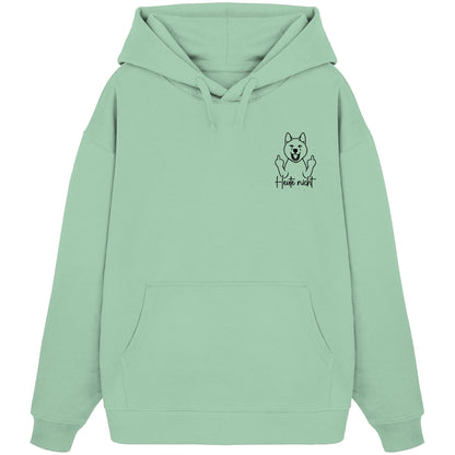 Heute nicht - Akita - Organic Oversize Hoodie