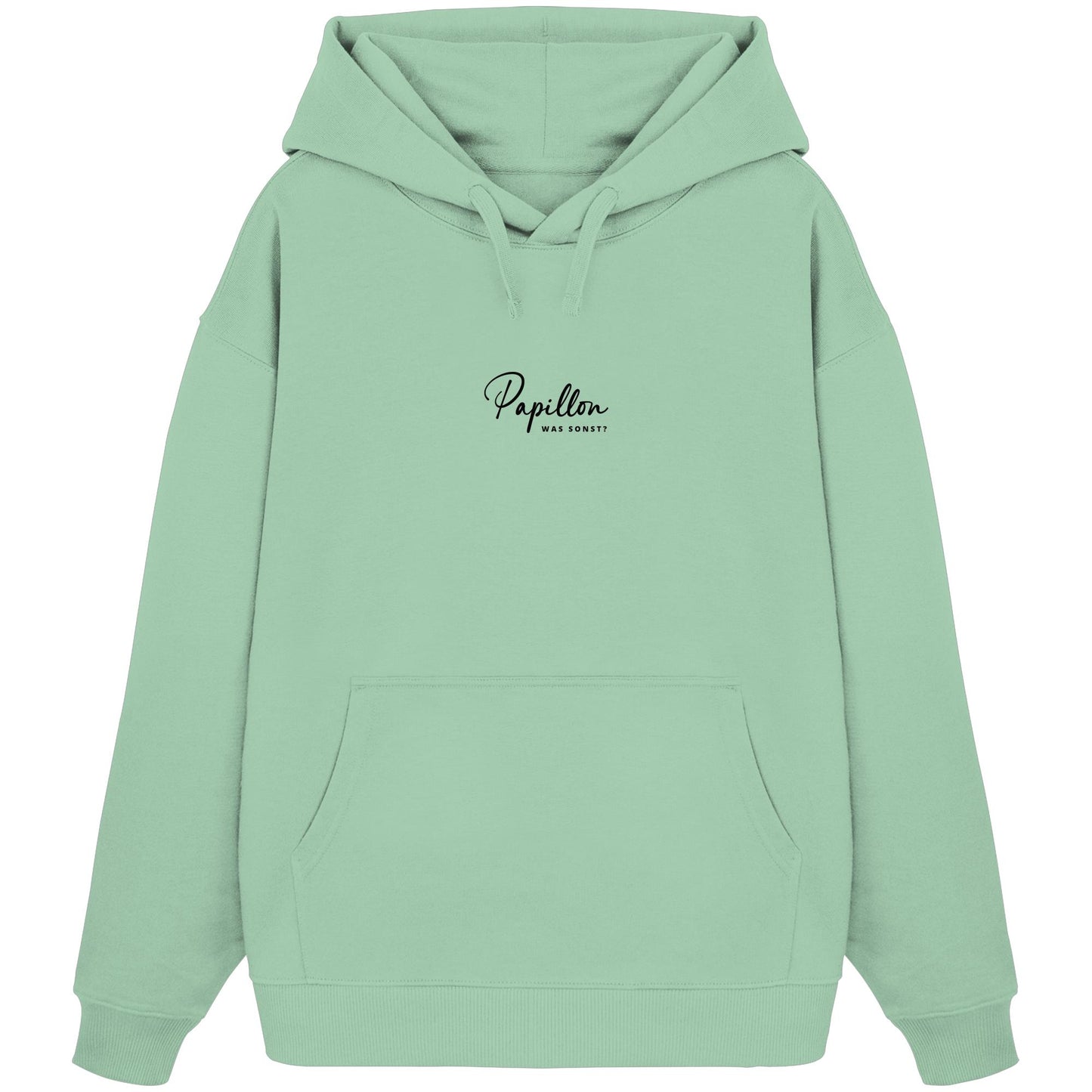 Was sonst? Papillon - Organic Oversize Hoodie
