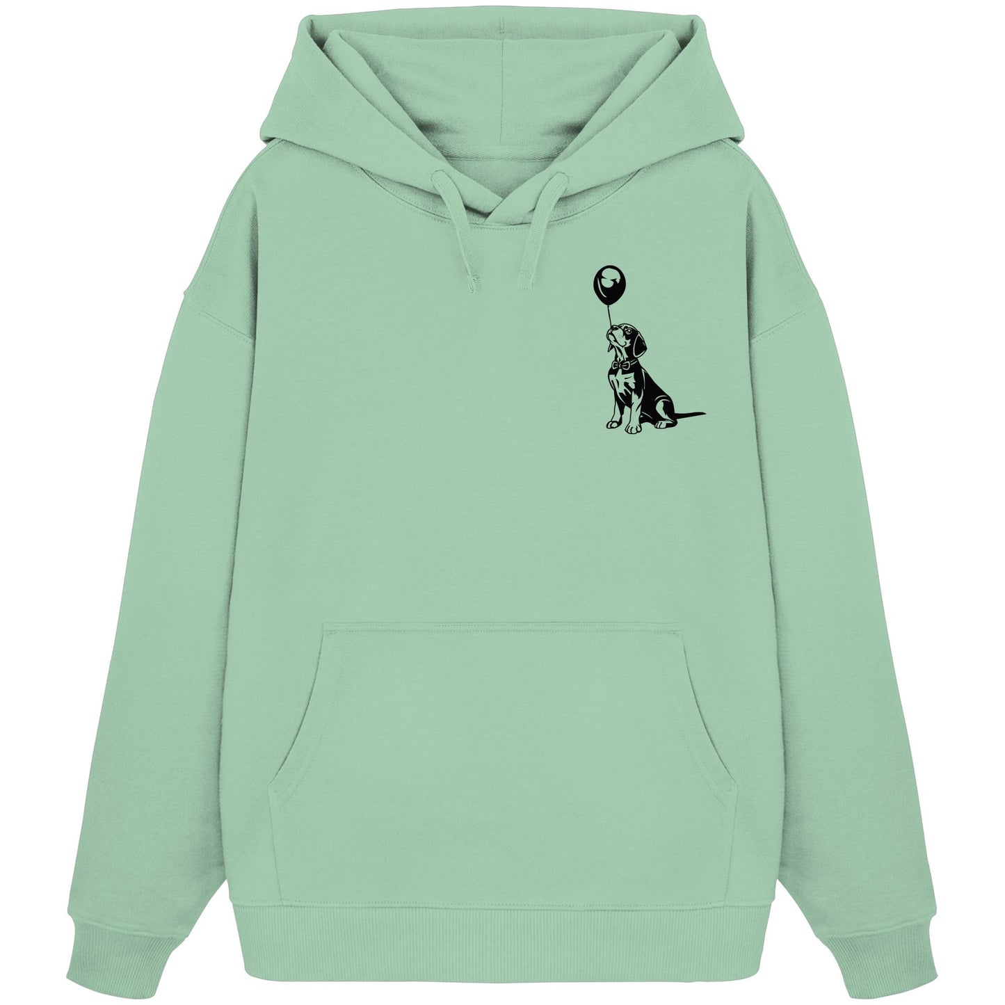 Ballon Beagle - Organic Oversize Hoodie