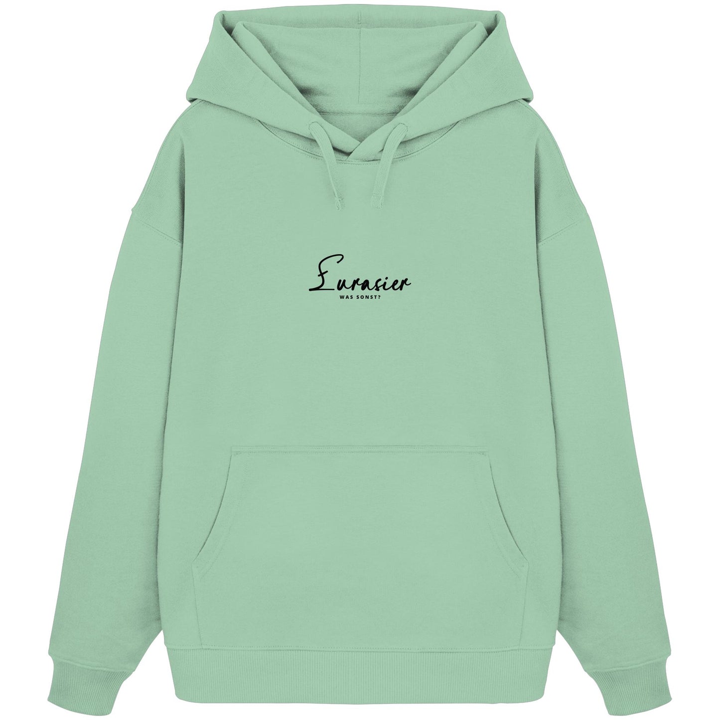 Was sonst? Eurasier - Organic Oversize Hoodie