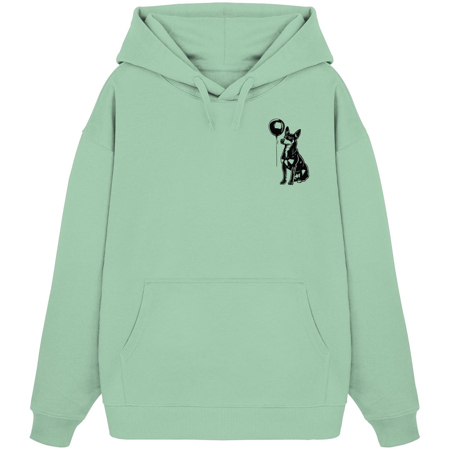 Ballon Australian Kelpie - Organic Oversize Hoodie