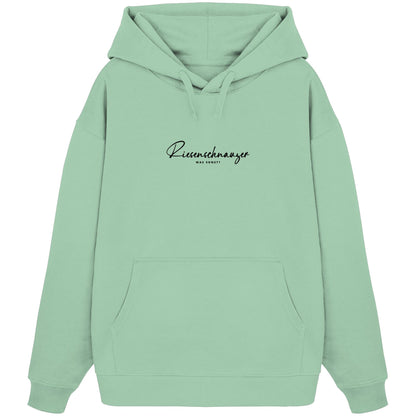 Was sonst? Riesenschnauzer - Organic Oversize Hoodie