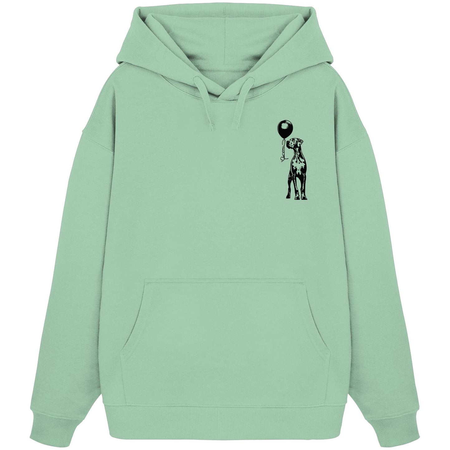 Ballon Deutsche Dogge - Organic Oversize Hoodie