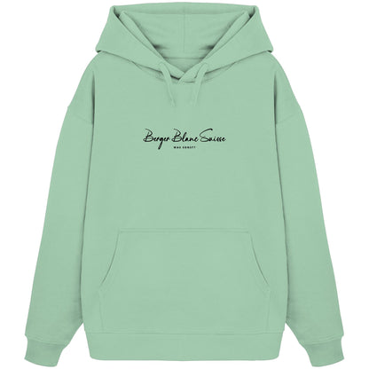 Was sonst? Berger Blanc Suisse - Organic Oversize Hoodie
