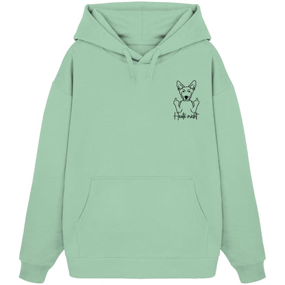 Heute nicht - Holländischer Schäferhund - Organic Oversize Hoodie