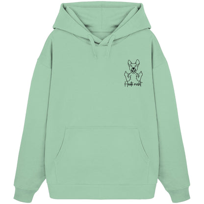Heute nicht - Australian Cattle Dog - Organic Oversize Hoodie