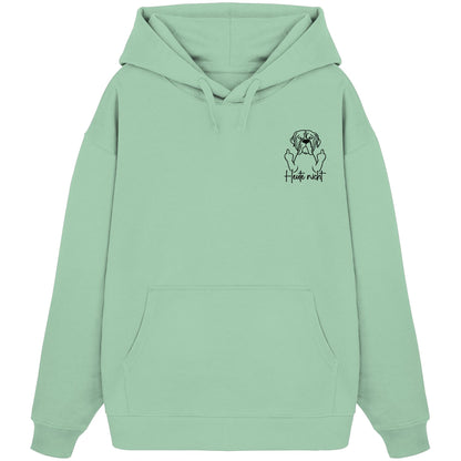 Heute nicht - Bullmastiff - Organic Oversize Hoodie