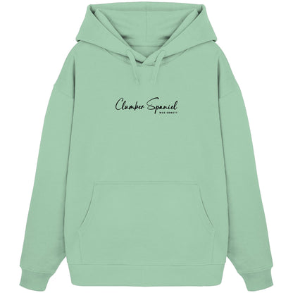 Was sonst? Clumber Spaniel - Organic Oversize Hoodie