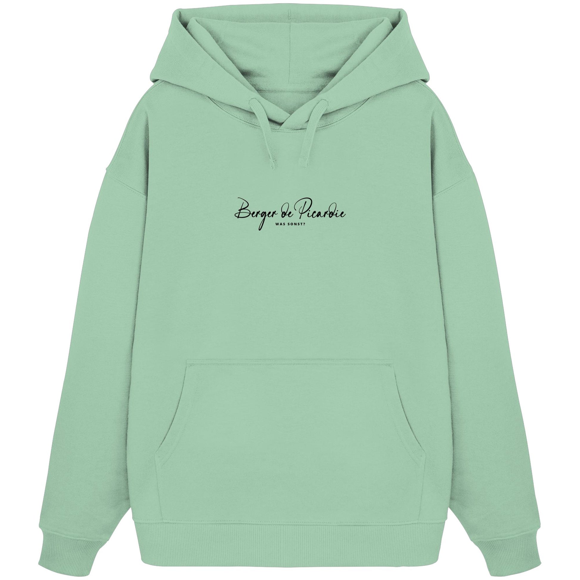 Was sonst? Berger de Picardie - Organic Oversize Hoodie