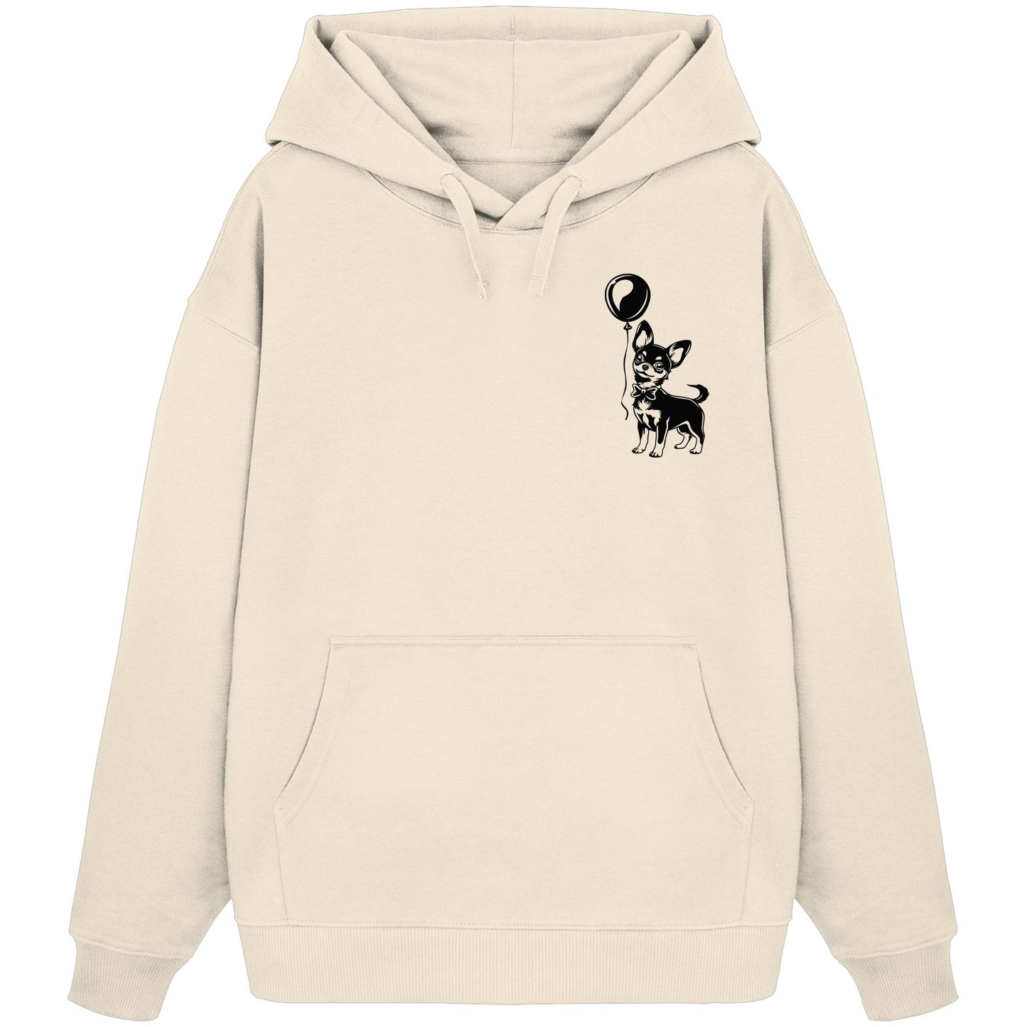 Ballon Chihuahua - Organic Oversize Hoodie